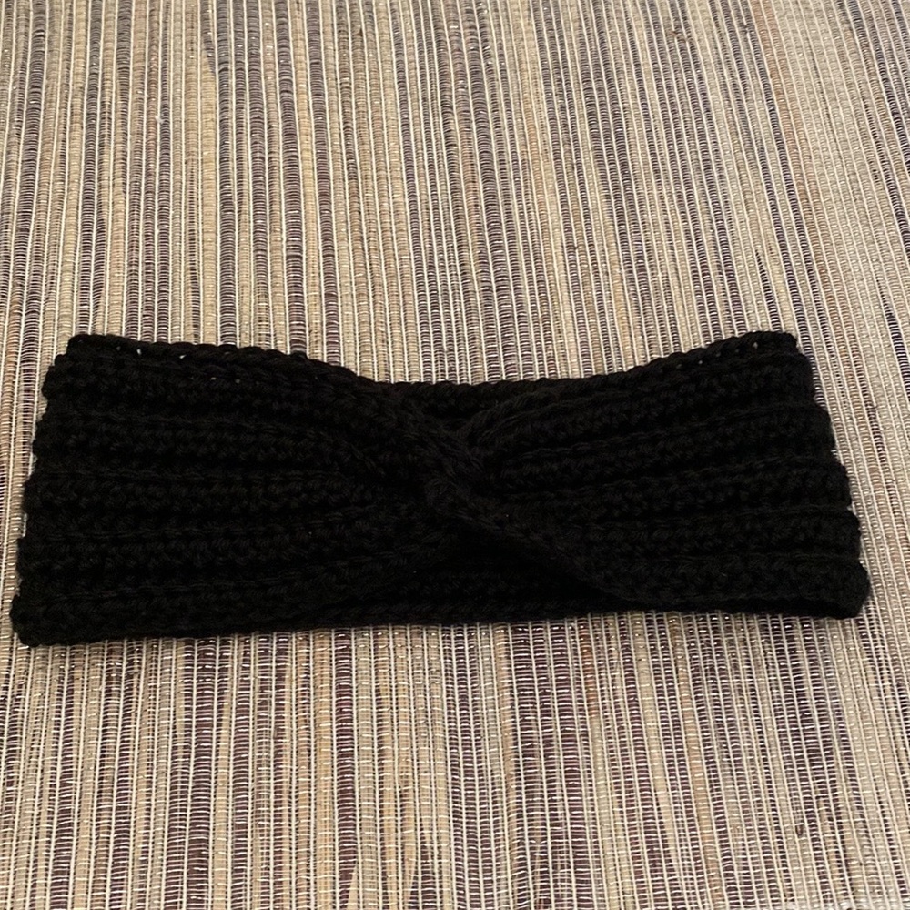 Crochet Twisted Headband/Ear-Warmer